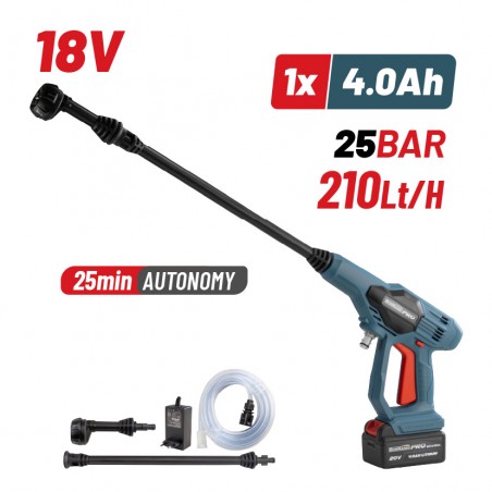 BPW1100 Πλυστικό Μπαταρίας 18V (1x4.0Ah)