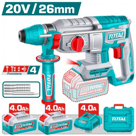 TRHLI262085E Πνευματικό Πιστολέτο Μπαταρίας 26mm 20V (2x4.0Ah)