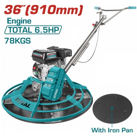 TP9361-2E Λειαντήρας Μπετού Βενζινοκίνητος 6.5Hp