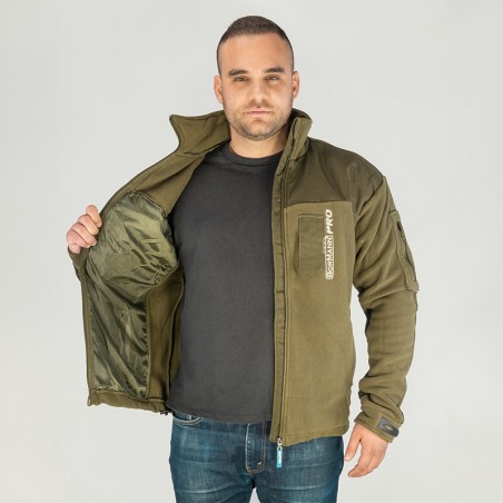 Μπουφάν Fleece Εργασίας Bologna 420gr Χακί