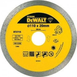 DT3715-QZ Διαμαντόδισκος Κοπής Πλακιδίων 110x20x1.6mm