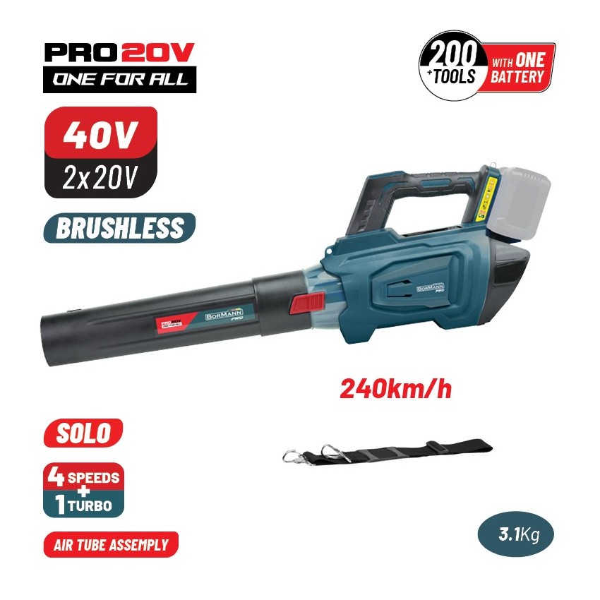 BBP4650 Φυσητήρας Brushless Μπαταρίας 40V (2X20V) Ταχύτητες (Solo)