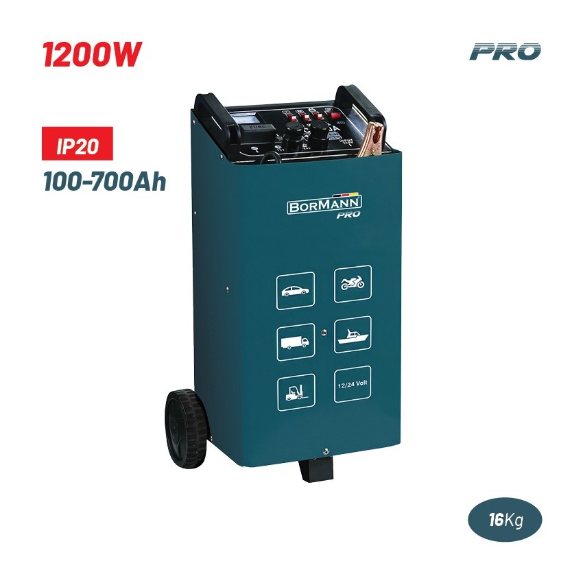 BBC7030 Φορτιστής-Εκκινητής Μπαταριών 2/24V-300A