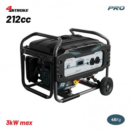 BGB3710 Γεννητρια Βενζινης Συνεχούς Αποδοση 2800W AVR Τροχοι