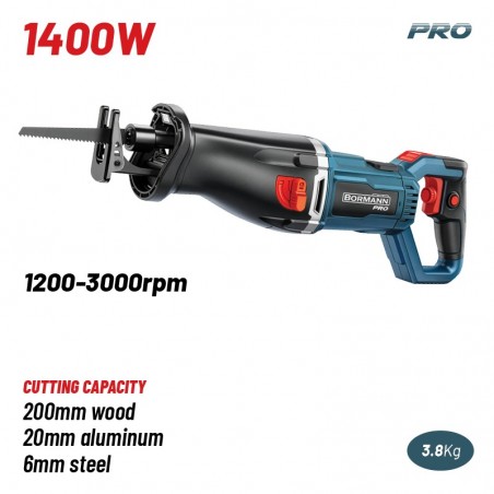BRS2010 Σπαθόσεγα 1400W Ξύλο Με Ταλάντωση