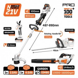 EC1750X24T4 Σετ Κήπου Μπαταρίας NFORCE 21V
