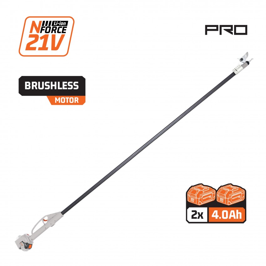 EC1635X44 Κονταροψάλιδο Σταθερό 21V 2 Κοπή (2x4.0Ah)