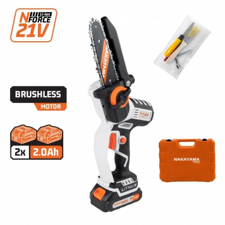 EC1117X22C Κλαδ Αλυσοπρίονο Μπατ 20V Brushless Λάμα 15cm