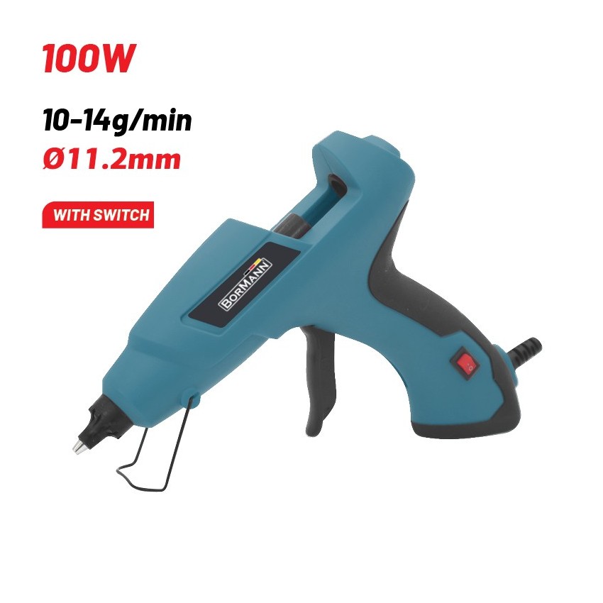 BGG8020 Πιστόλι Θερμόκολλας 100W Ράβδοι Με Διακόπτη