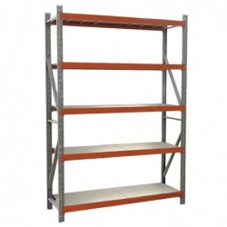 Ραφιέρα Μεταλλική 200x60x250 Cm Ράφια