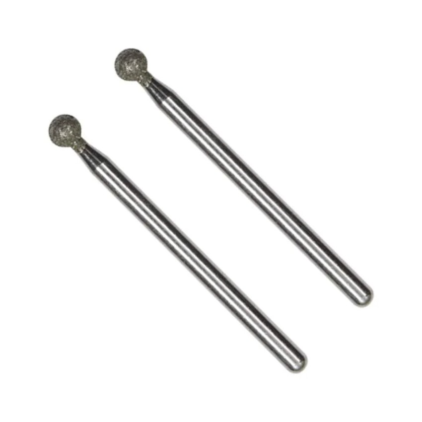 Διαμαντόφρεζες Σφαιρικής Κεφαλής Φ4.4mm - 2 Τεμάχια