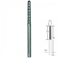 Φρέζα Καρβιδίου Φ3.2mm