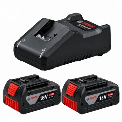 Starter Set GBA 18V 4.0Ah + GAL 18V-40 Σετ Μπαταρίες & Φορτιστής 18V (2x4.0Ah)