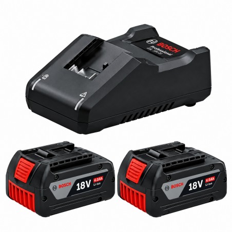 Starter Set GBA 18V 4.0Ah + GAL 18V-40 Σετ Μπαταρίες & Φορτιστής 18V (2x4.0Ah)