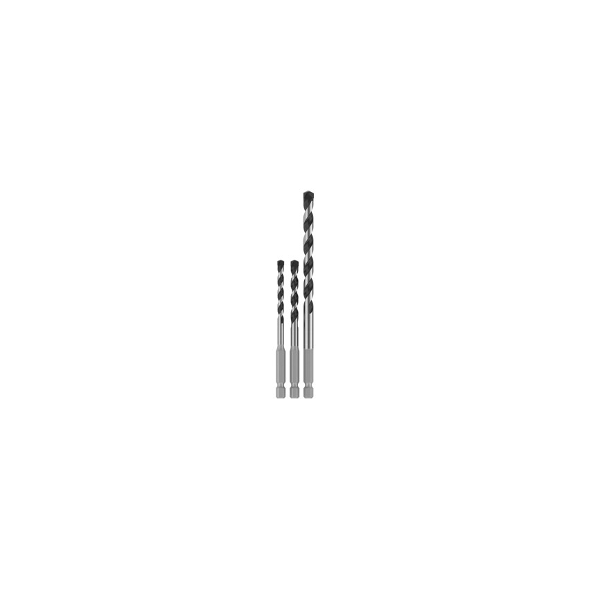 Σετ Τρυπάνια Δομικών Υλικών PRO HEX-5 100x150mm - 3 Τεμάχια