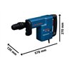 GSH11EV Σκαπτικό Πιστολέτο SDS Max 16.8J 1.500W