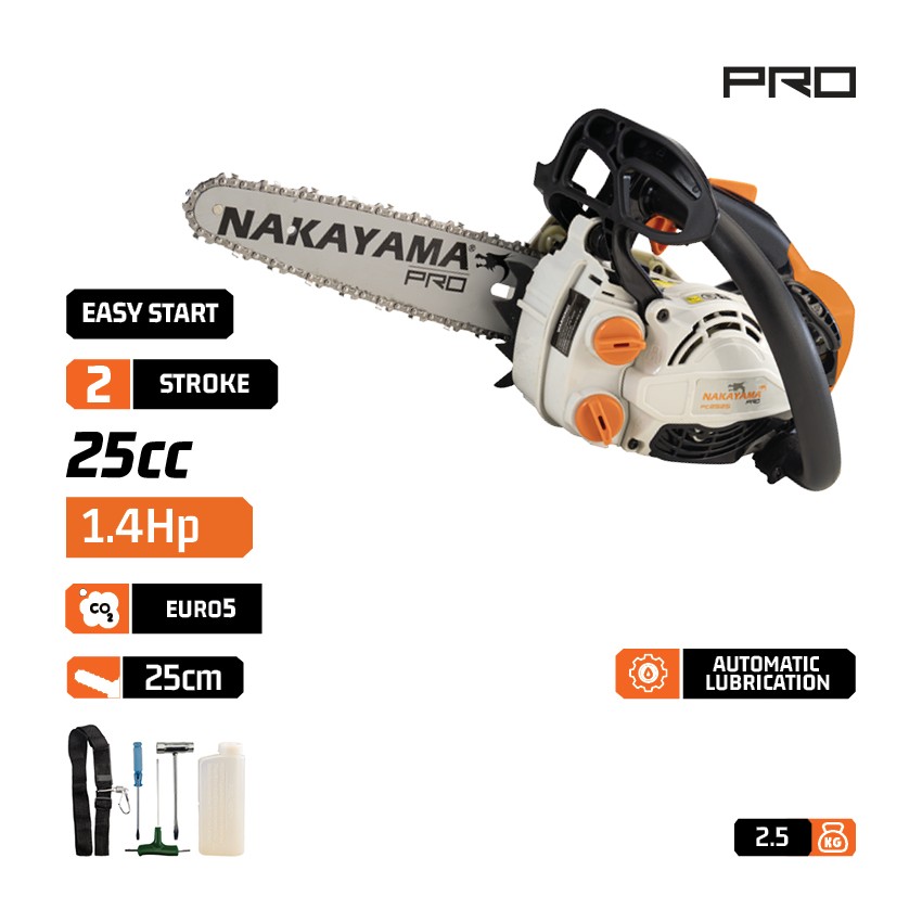 PC2525 Κλαδευτικό Αλυσοπρίονο Βενζίνης 25cm 25cc