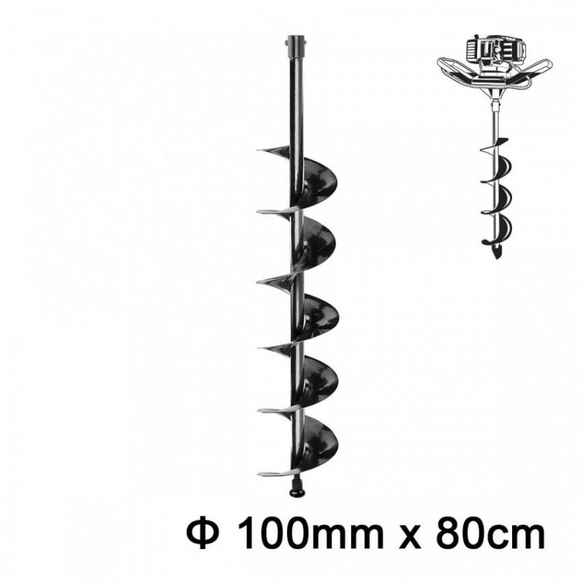 GEA55221.A.100 Αρίδα Γεωτρυπάνου Ø10x80cm