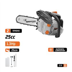 PC3100 Κλαδευτικό Αλυσοπρίονο Βενζίνης 25cm 25