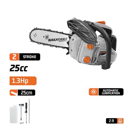 PC3100 Κλαδευτικό Αλυσοπρίονο Βενζίνης 25cm 25