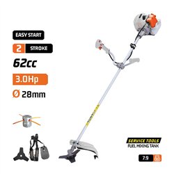 PB6210 Θαμνοκοπτικό Βενζίνης 3.0Hp 62cc