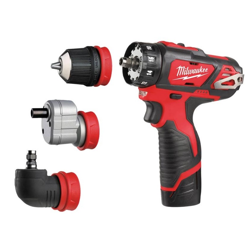 M12BDDXKIT-202C M12™ Δραπανοκατσάβιδο Αποσπώμενων Κεφαλών